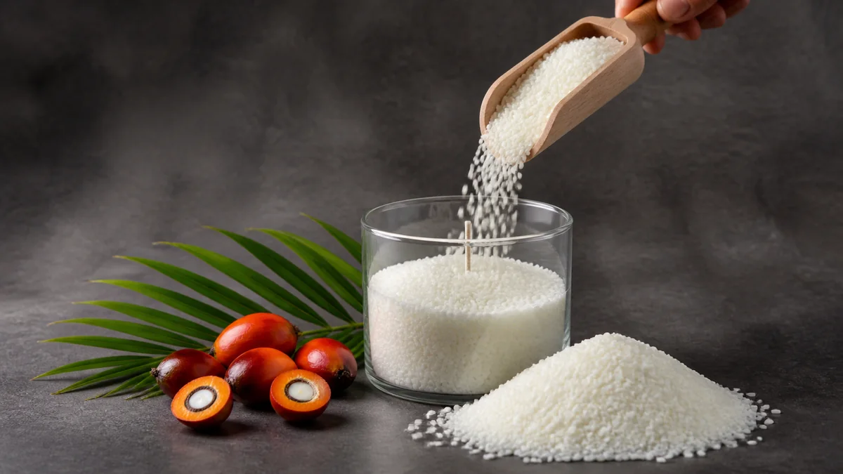 Palm Sand Wax (Crystal Wax) – renewable feedstock product from Bio Green Wax