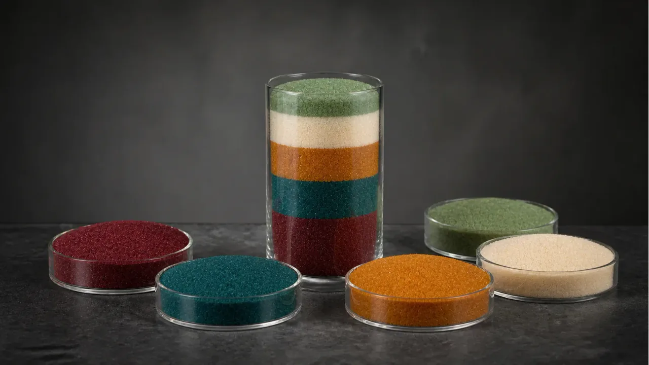 Colourful Sand Wax – Plant-Based Waxes product from Bio Green Wax